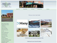 Tablet Screenshot of interlakeshealth.com